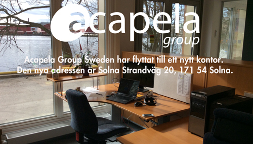 AcapelaGroup - Actu