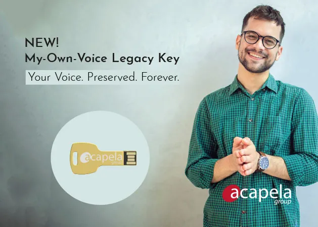 USB key extension - My_Own-Voice by Acapela Group